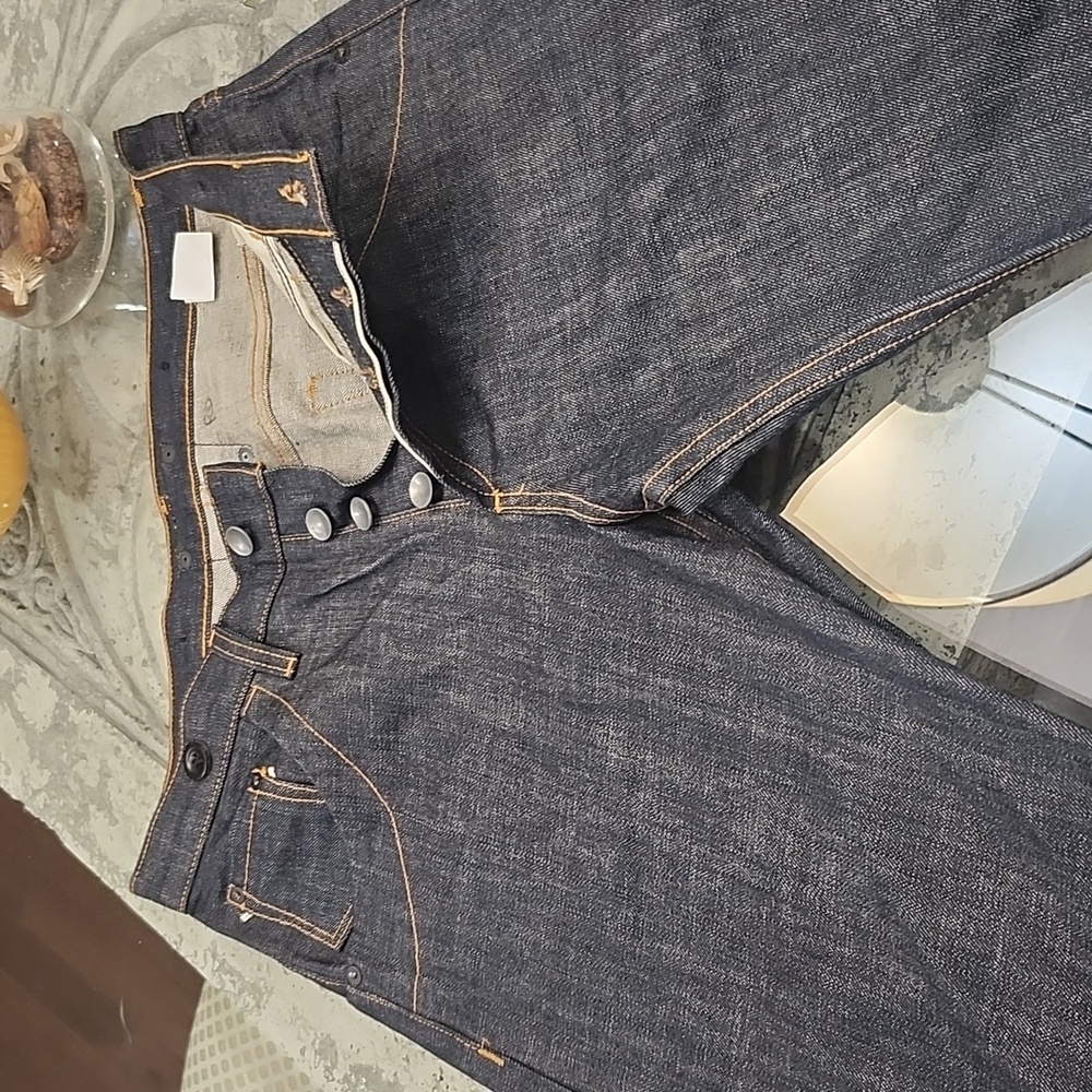 Corpus Tall men's tapered jeans Button Fly new no tags 31x36